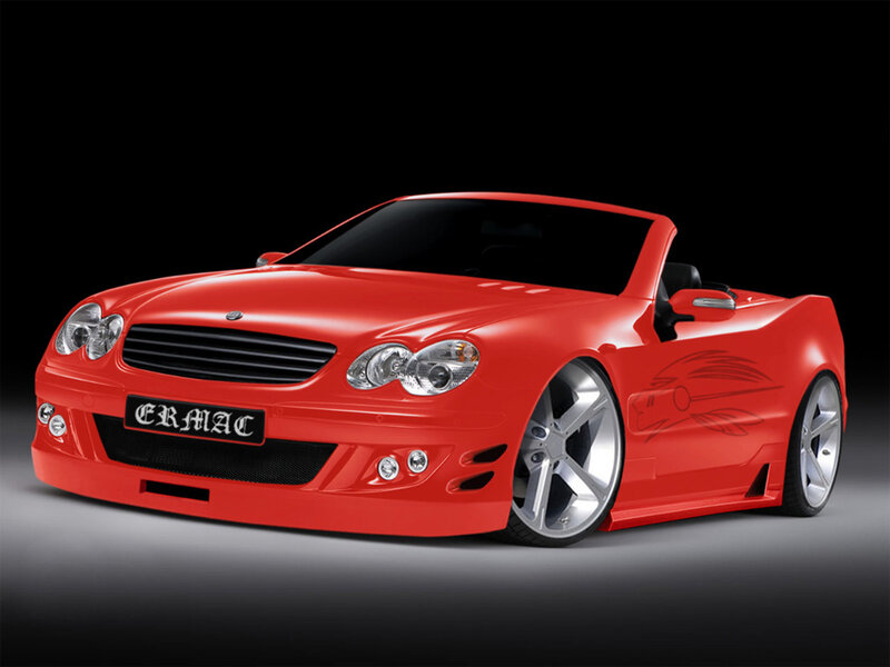 red convertible sports car