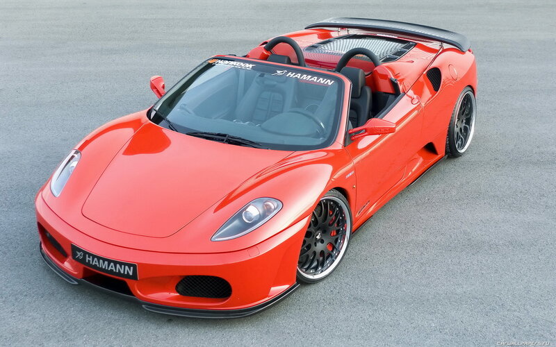 Red Convertible Sports Car — Calm