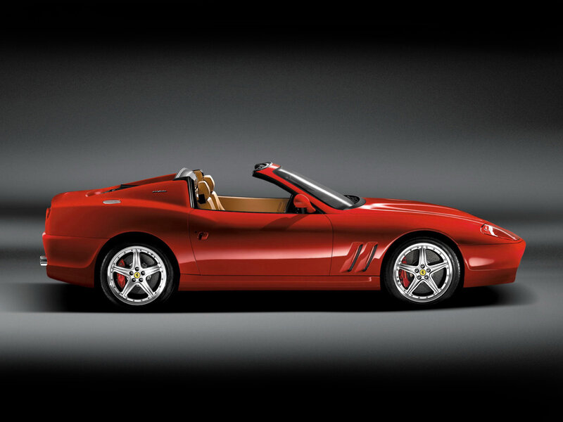Red Convertible Sports Car — Dramatic, Photograph, Seats, Wheels