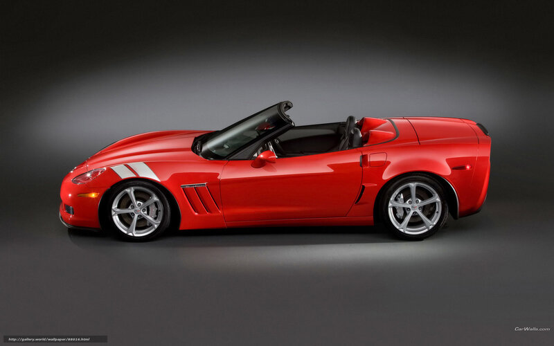 Red Convertible Sports Car — Dramatic, Photograph, Silver Wheels