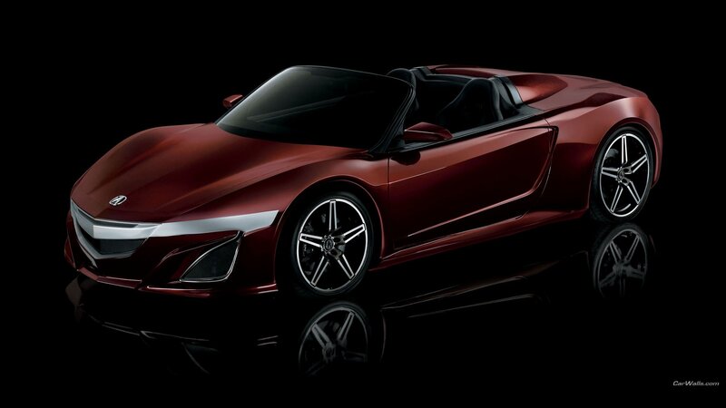 Red Convertible Sports Car — Dramatic, Photograph, Wheel