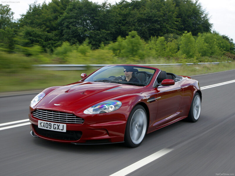 Red Convertible Sports Car — Dynamic, Afternoon