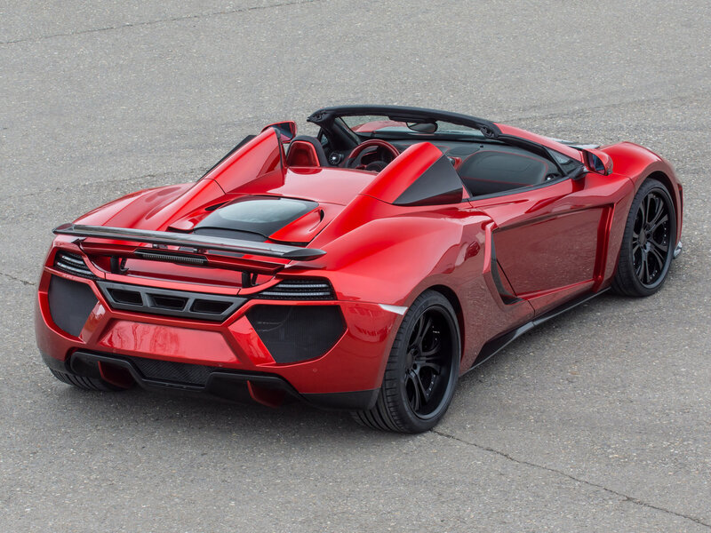 Red Convertible Sports Car — Dynamic, Photograph, Tires