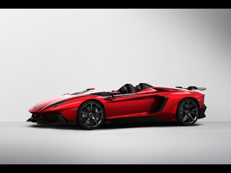 Red Convertible Sports Car — Neutral, 3d Render, Black Wheels