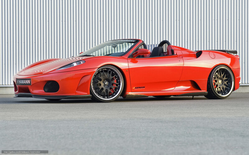 Red Convertible Sports Car — Neutral, Afternoon