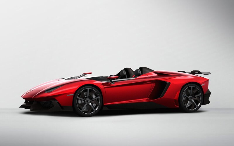 Red Convertible Sports Car — Neutral, Photograph, Black Wheels