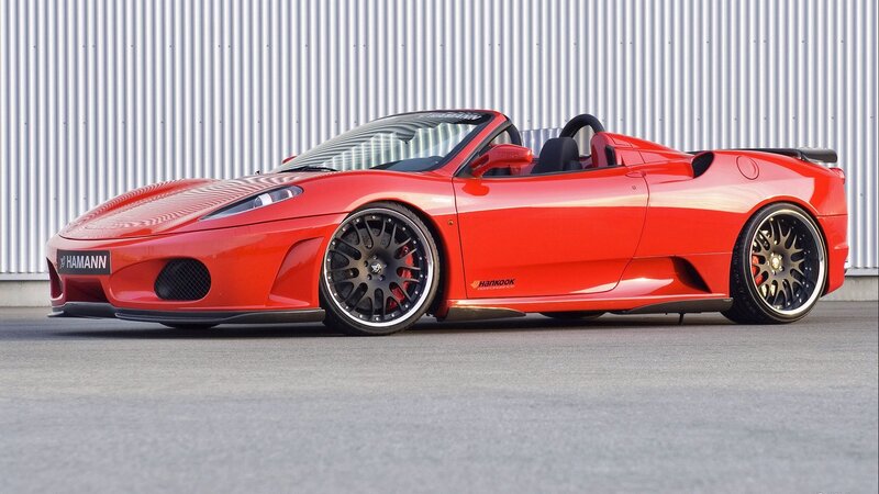 Red Convertible Sports Car — Static