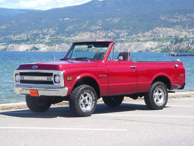 Red Convertible Truck