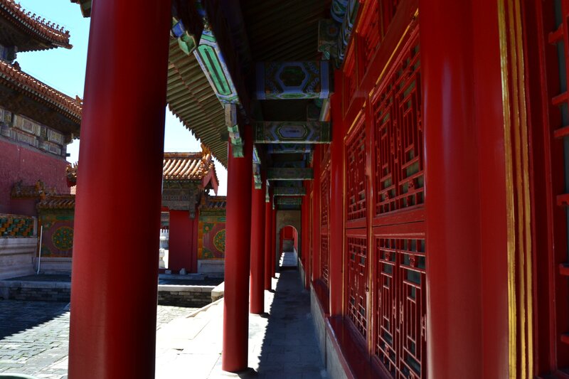 Red Corridor in Palace