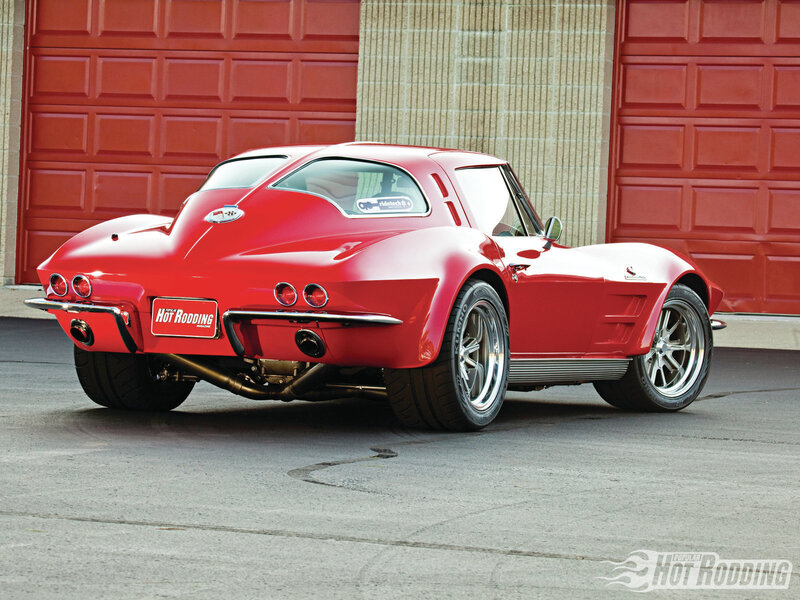 Red Corvette C2