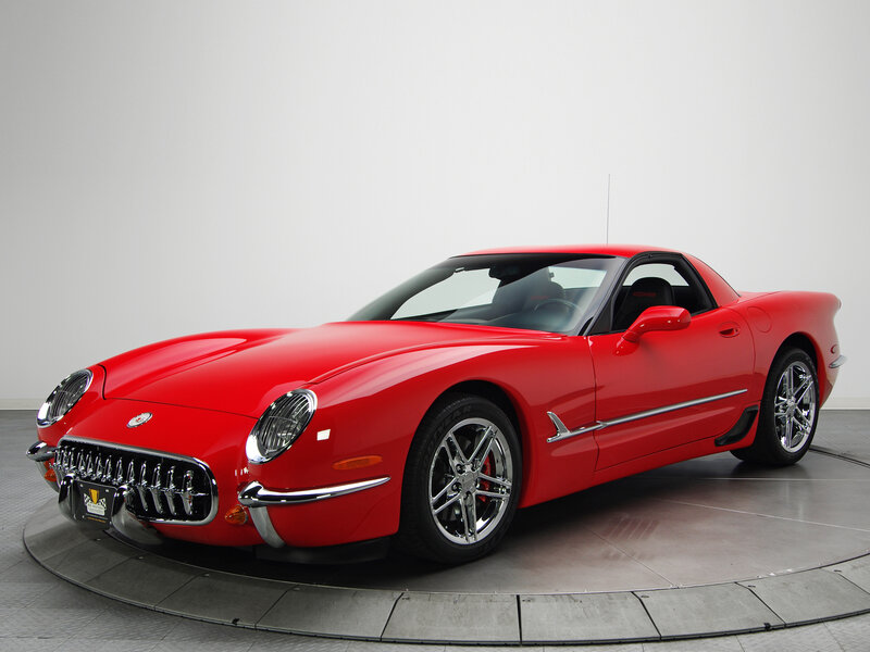 Red Corvette C5 — Neutral