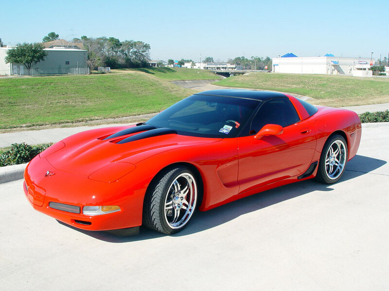 Red Corvette C5