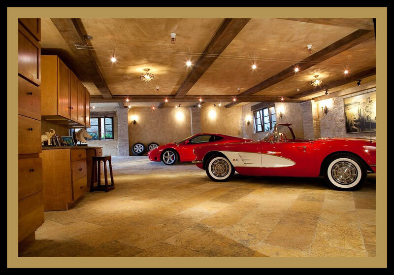 Red Corvette Cars — Warm