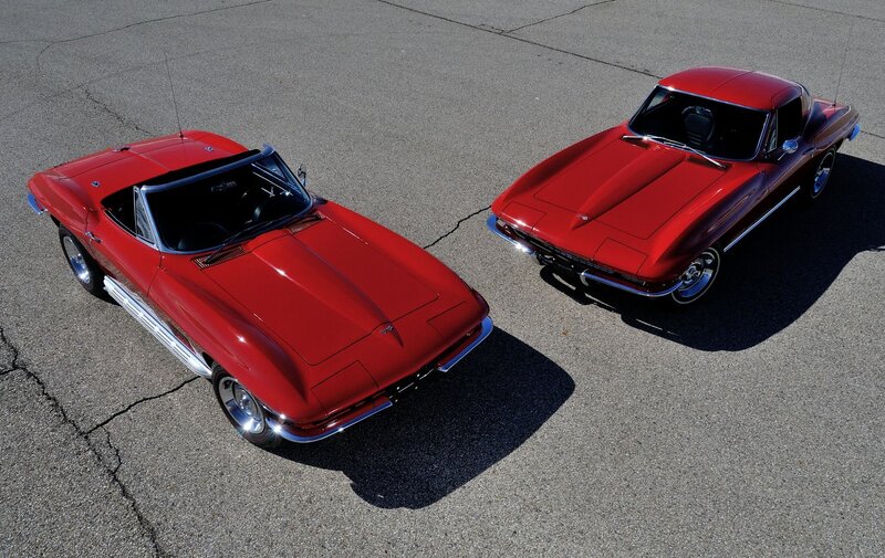 Red Corvette Convertibles