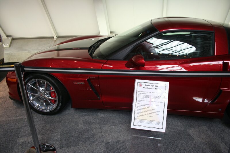 Red Corvette Sports Car — Neutral, Photograph, Sign