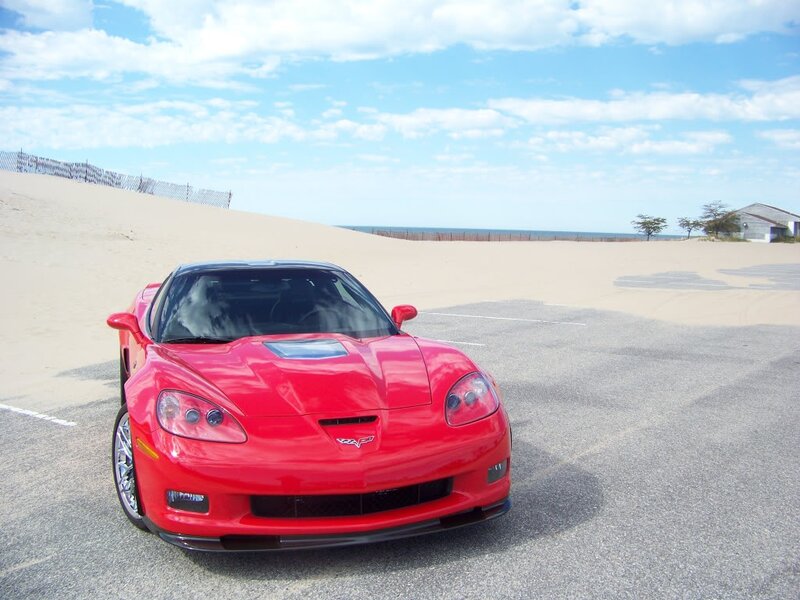 Red Corvette Sports Car — Serene