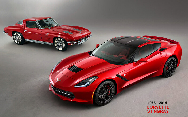 Red Corvette Stingray Cars