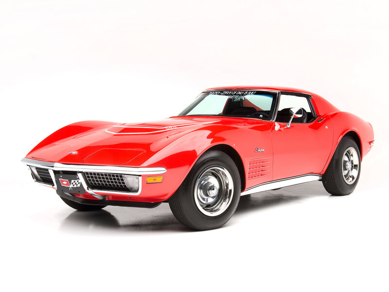Red Corvette Stingray — Neutral, Photograph