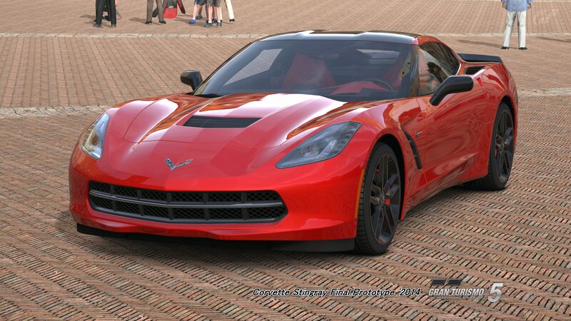 Red Corvette Stingray — Neutral