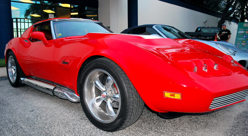 Red Corvette Stingray — Showcase