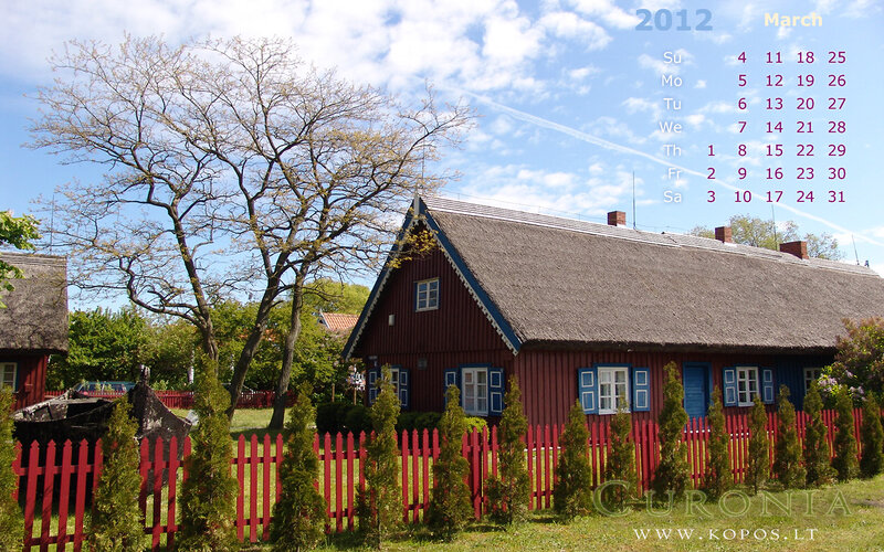 Red Cottage with Thatched Roof — Serene