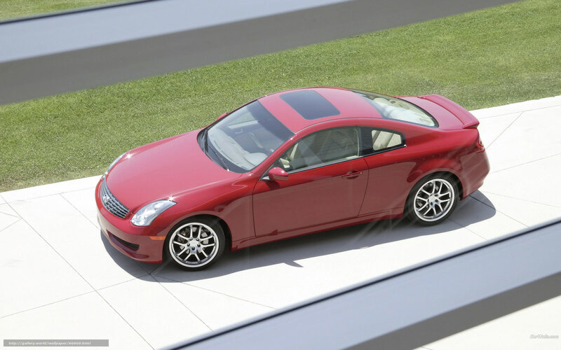 Red Coupe Car — Calm, Afternoon