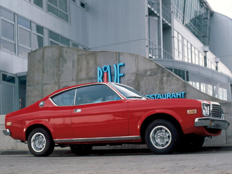 Red Coupe Car — Calm