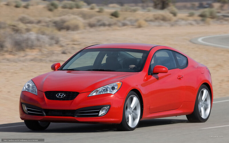 Red Coupe Car — Dynamic, Afternoon, Photograph