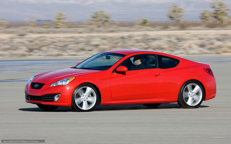 Red Coupe Car — Dynamic, Afternoon