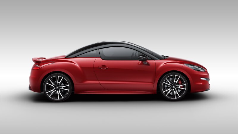Red Coupe Car — Neutral, Photograph, Wheels, Windows