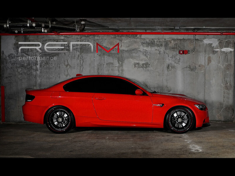 Red Coupe Car