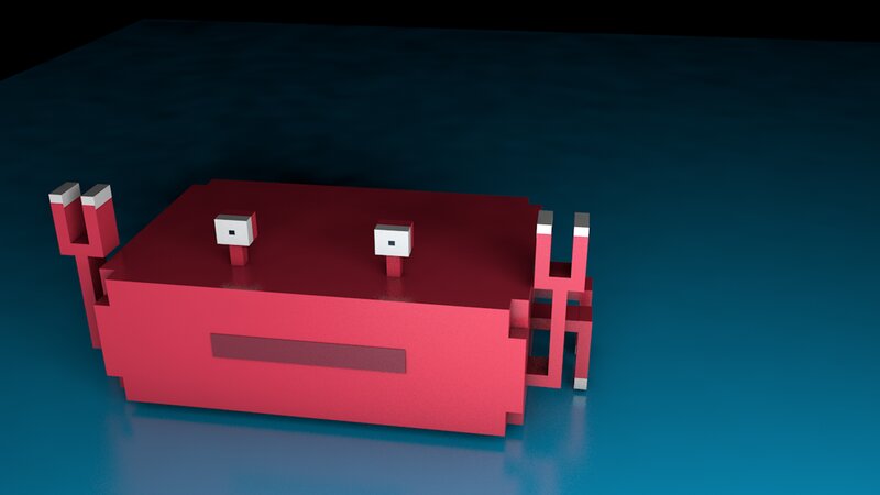 Red Crab Character