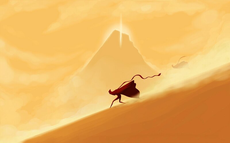 Red Creature on Dune