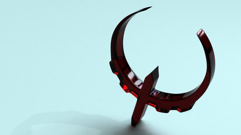 Red Crescent-shaped Object