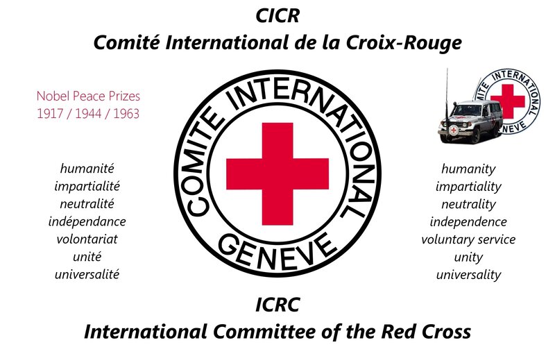 Red Cross Logo and Text