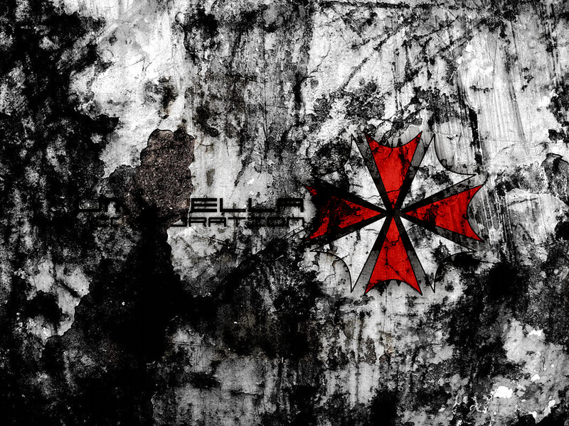 Red Cross Symbol on Wall
