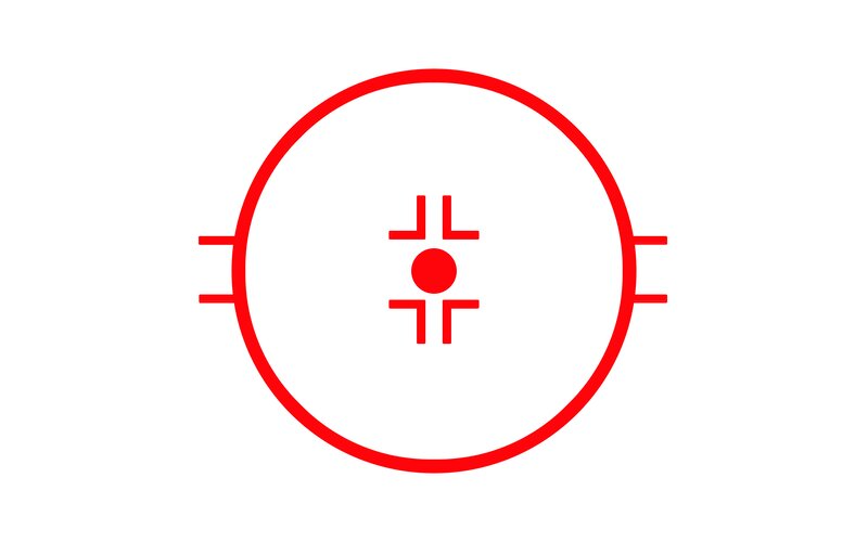 Red Crosshair Reticle