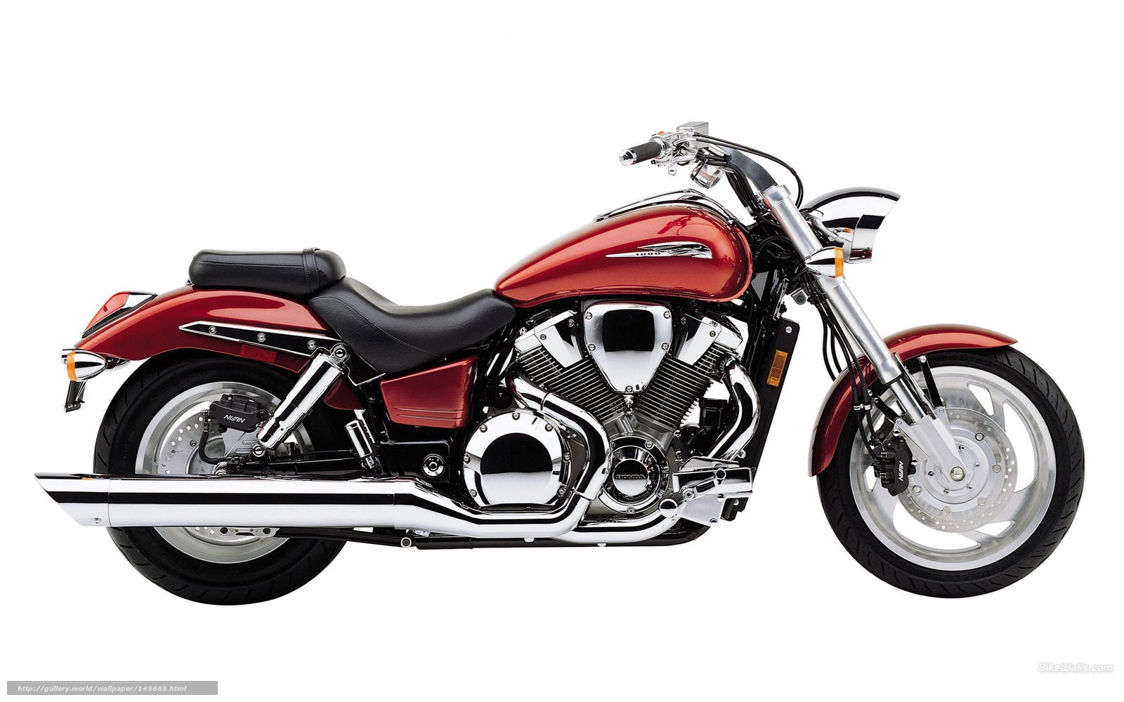 red cruiser motorcycle