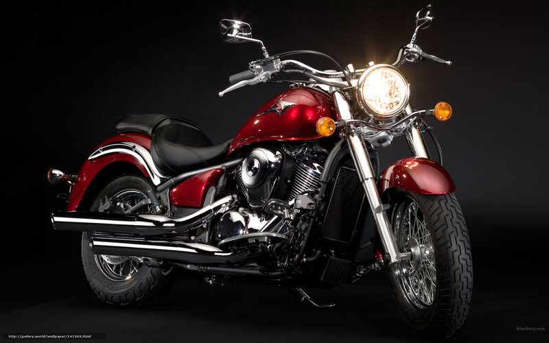 Red Cruiser Motorcycle — Dramatic, Photograph, Headlight