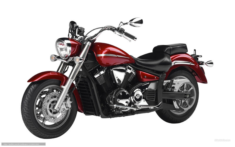 Red Cruiser Motorcycle — Neutral, Photograph, Seat, Headlight