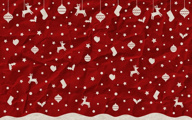 Red Crumpled Paper