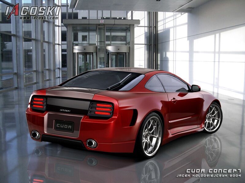 Red Cuda Concept Car