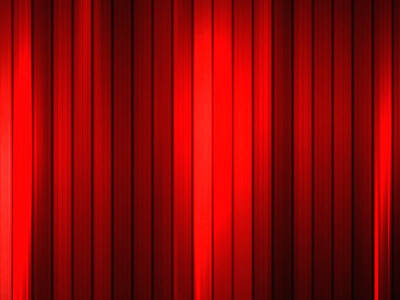red curtain background