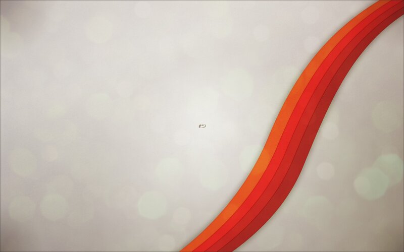 Red Curved Lines