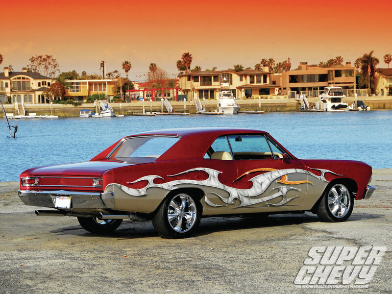 Red Custom Car — Serene