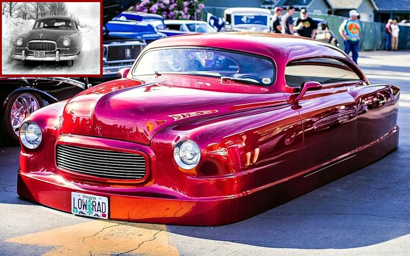 Red Custom Car — Showcase, Afternoon