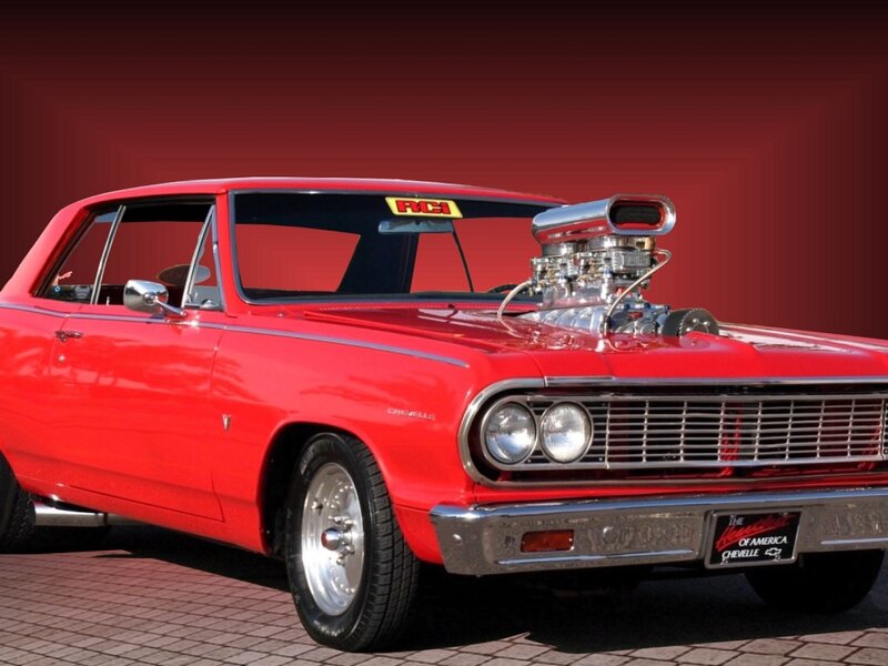 Red Custom Chevelle