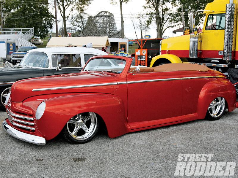 Red Custom Convertible — Outdoor
