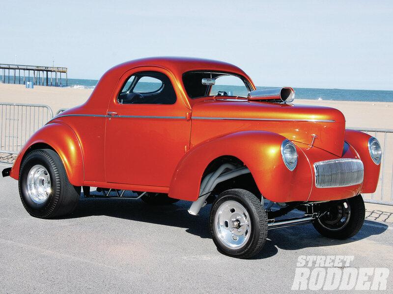 Red Custom Coupe — Bright