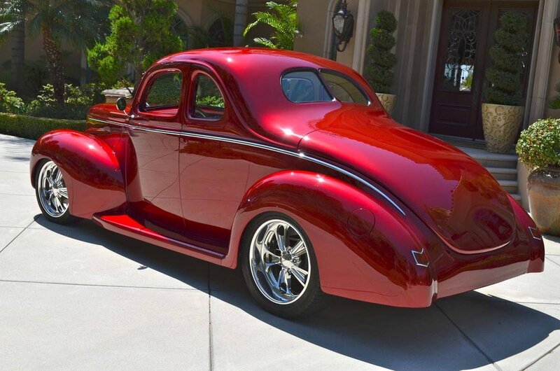 Red Custom Coupe — Serene